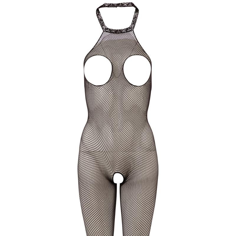 Бодістокінг - 2309010 NO:XQSE Net Catsuit Black