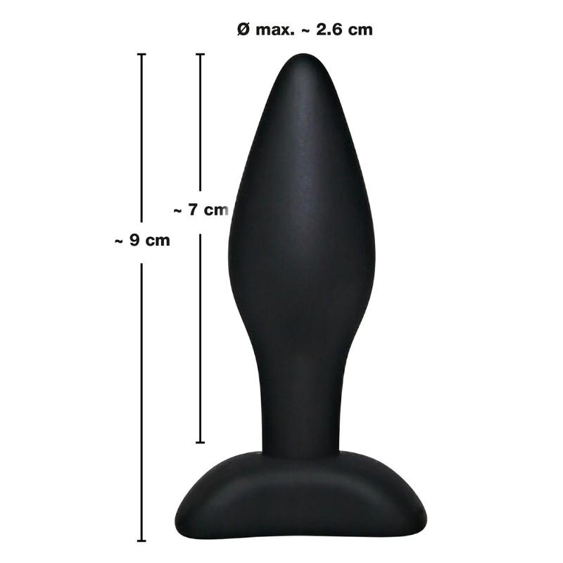 Анальна пробка - Black Velvets Butt Plug Small