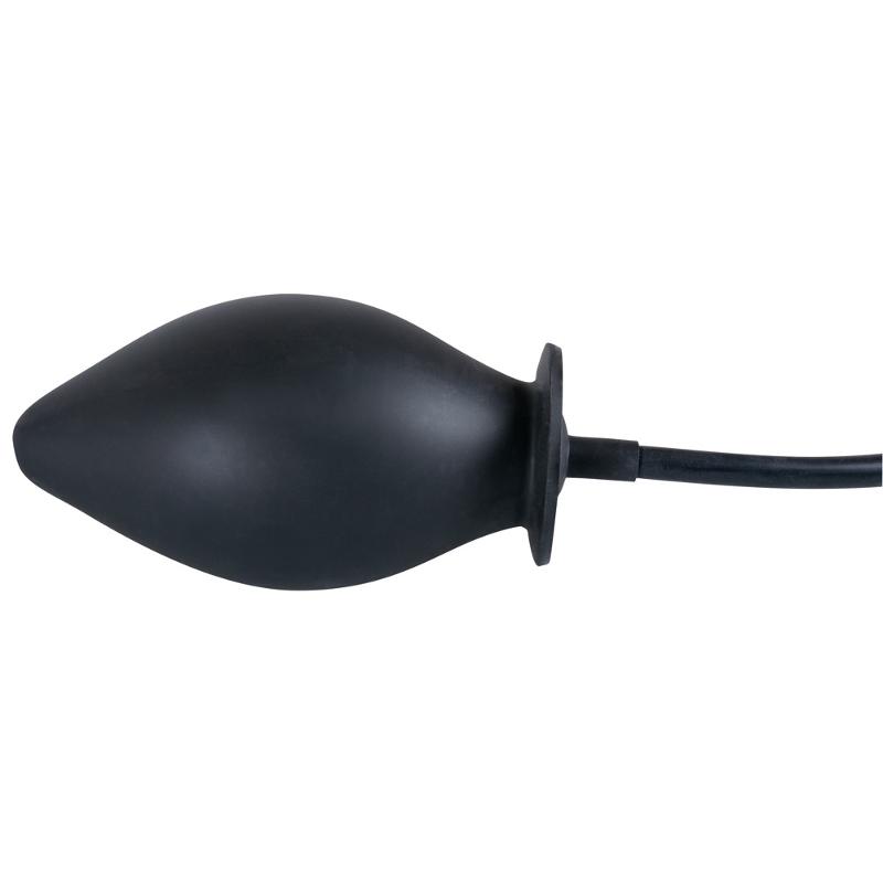 Анальна пробка - True Black Inflatable Anal Plug