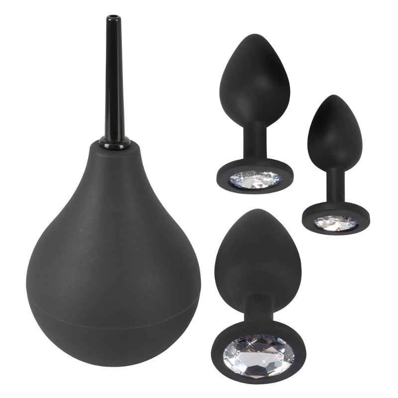 Набір анальних пробок - Black Velvets Anal Kit