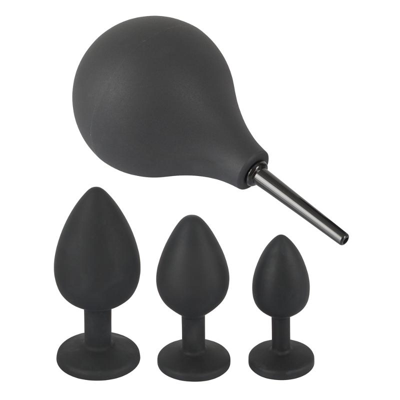 Набір анальних пробок - Black Velvets Anal Kit