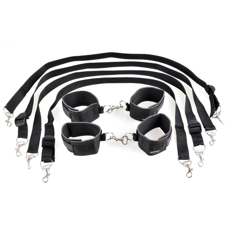 Бондажний набір - FFS Cuff & Tether Set Black