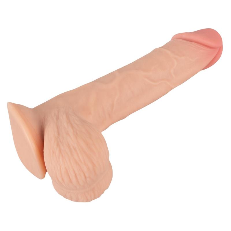 Фалоімітатор - Nature Skin Dildo With Movable Skin, 19 см