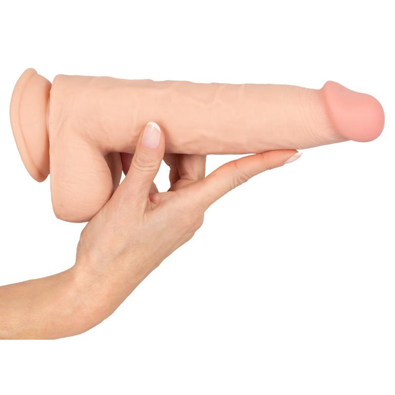 Фалоімітатор - Nature Skin Dildo With Movable Skin, 25 см