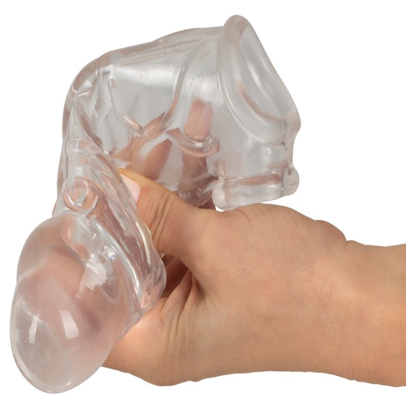 Насадка на член - Crystal Clear Penis Sleeve wit