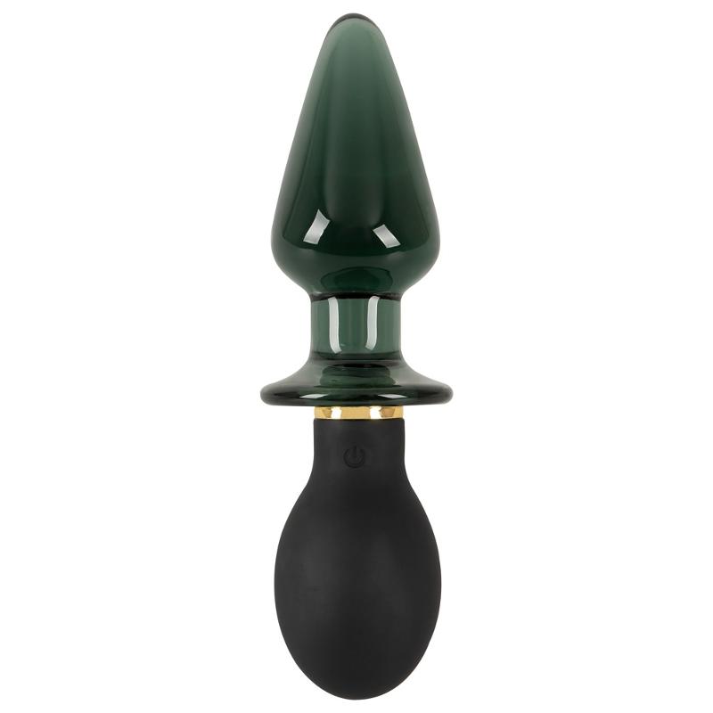 Анальний стимулятор - ANOS Double-Ended Butt Plug With Vibration