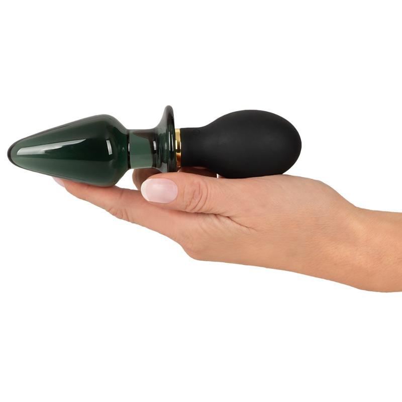 Анальний стимулятор - ANOS Double-Ended Butt Plug With Vibration
