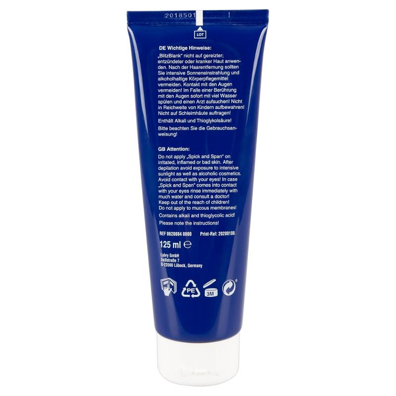 Крем для депіляції - BlitzBlank Depilation Cream, 125 мл