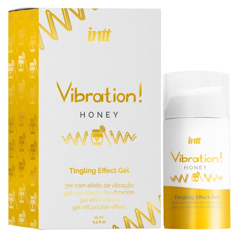 Рідкий вібратор - Intt Vibration! Honey, 15 мл