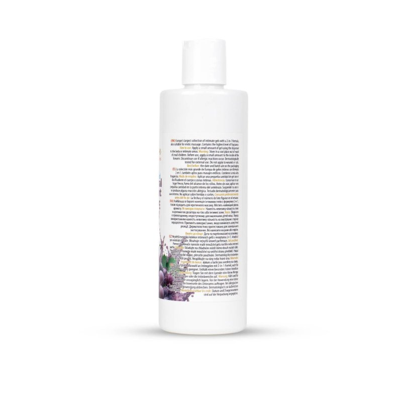 2в1 лубрикант та масажний гель - MyLove Aroma Series Intim&Massage Grape, 300 мл