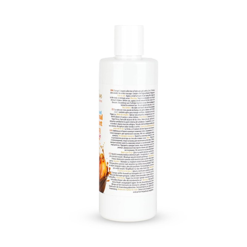 2в1 лубрикант та масажний гель - MyLove Aroma Series Intim&Massage Toffi, 300 мл
