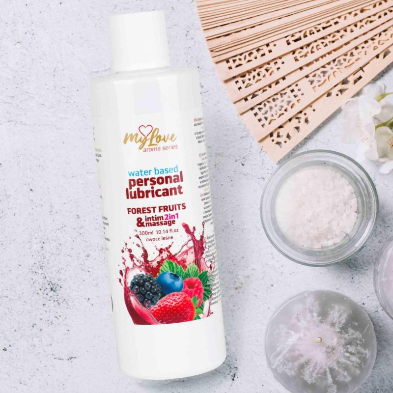 2в1 лубрикант та масажний гель - MyLove Aroma Series Intim&Massage Forest Fruits, 300 мл