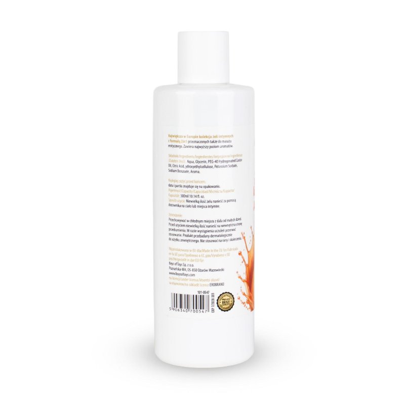 2в1 лубрикант та масажний гель - MyLove Aroma Series Intim&Massage Apricot, 300 мл