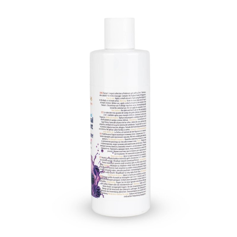 2в1 лубрикант та масажний гель - MyLove Aroma Series Intim&Massage Blackberry, 300 мл