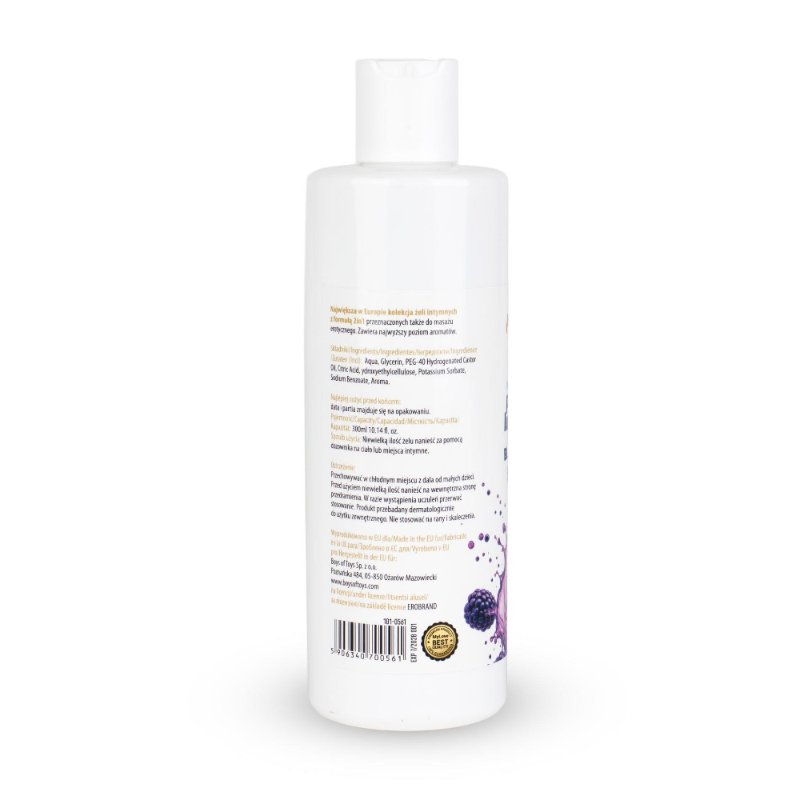 2в1 лубрикант та масажний гель - MyLove Aroma Series Intim&Massage Blackberry, 300 мл