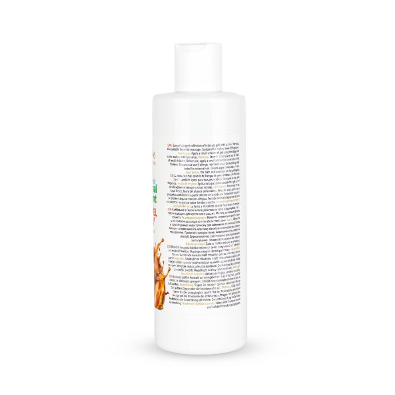 2в1 лубрикант та масажний гель - MyLove Aroma Series Intim&Massage Caramel, 300 мл