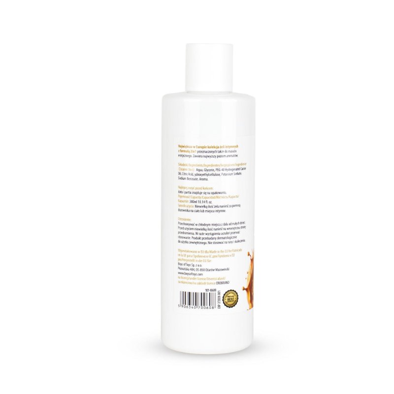 2в1 лубрикант та масажний гель - MyLove Aroma Series Intim&Massage Caramel, 300 мл