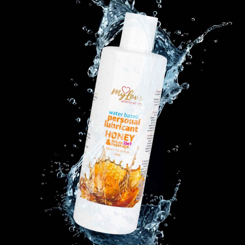 2в1 лубрикант та масажний гель - MyLove Aroma Series Intim&Massage Honey, 300 мл