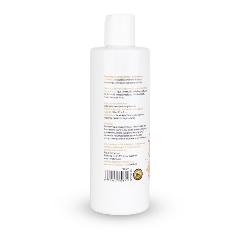 2в1 лубрикант та масажний гель - MyLove Aroma Series Intim&Massage Peach, 300 мл