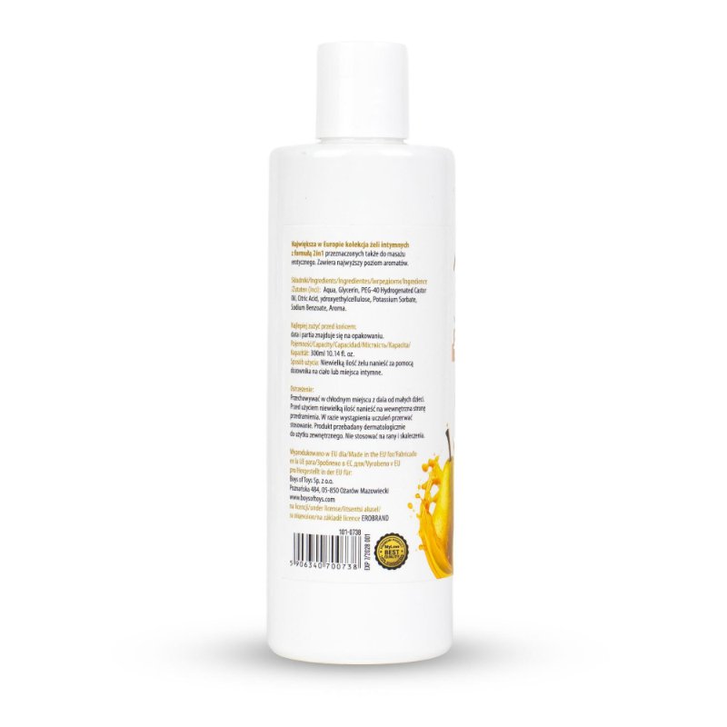 2в1 лубрикант та масажний гель - MyLove Aroma Series Intim&Massage Pear, 300 мл