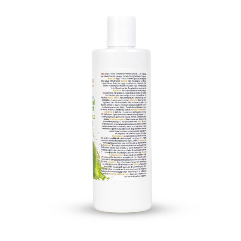 2в1 лубрикант та масажний гель - MyLove Aroma Series Intim&Massage Green Apple, 300 мл