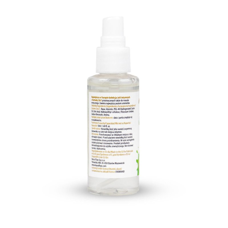 2в1 лубрикант та масажний гель - MyLove Aroma Series Intim&Massage Kiwi, 50 мл
