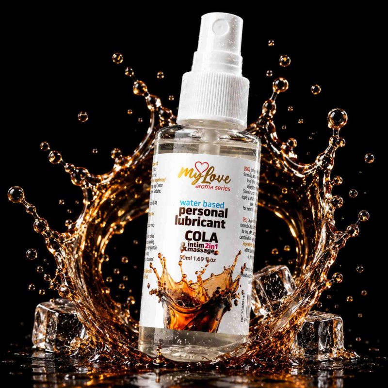 2в1 лубрикант та масажний гель - MyLove Aroma Series Intim&Massage Cola, 50 мл