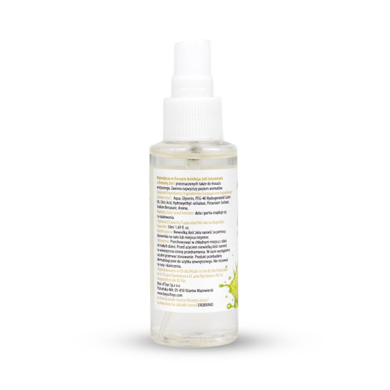2в1 лубрикант та масажний гель - MyLove Aroma Series Intim&Massage Green Apple, 50 мл
