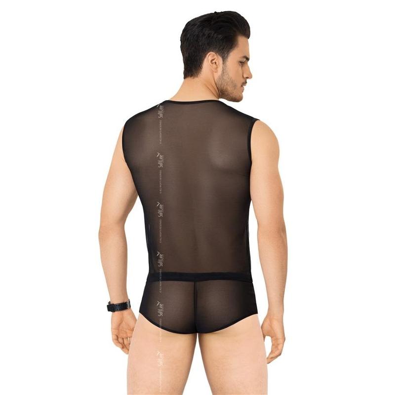 Комплект білизни - Shirt and Shorts 4605, black M/L