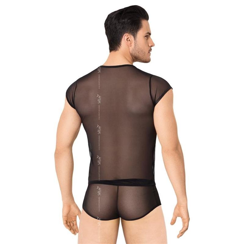 Комплект білизни - Shirt and Shorts 4608, black M/L
