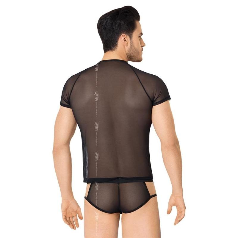 Комплект білизни - Shirt and Shorts 4607, black XL