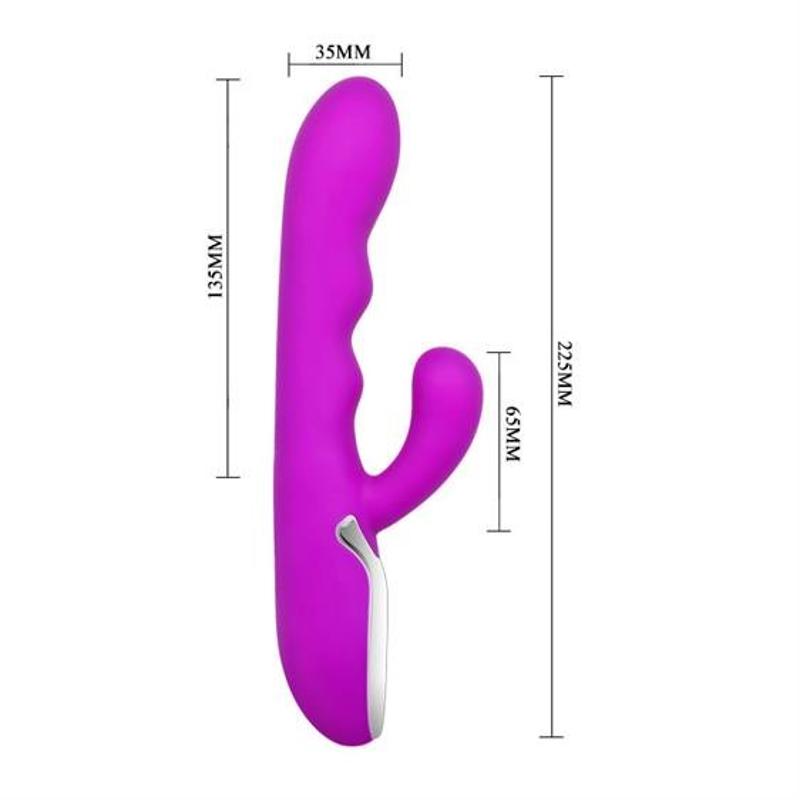 Вібратор - Pretty Love Crazy Vibrator Purple