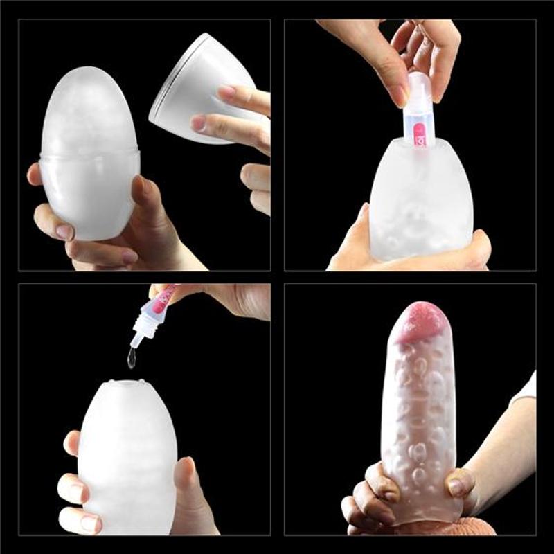 Мастурбатор - Traning Master Giant Egg Masturbator Red