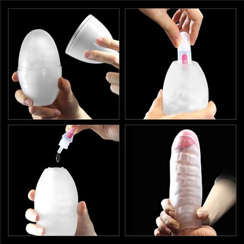 Мастурбатор - Traning Master Giant Egg Masturbator Purple