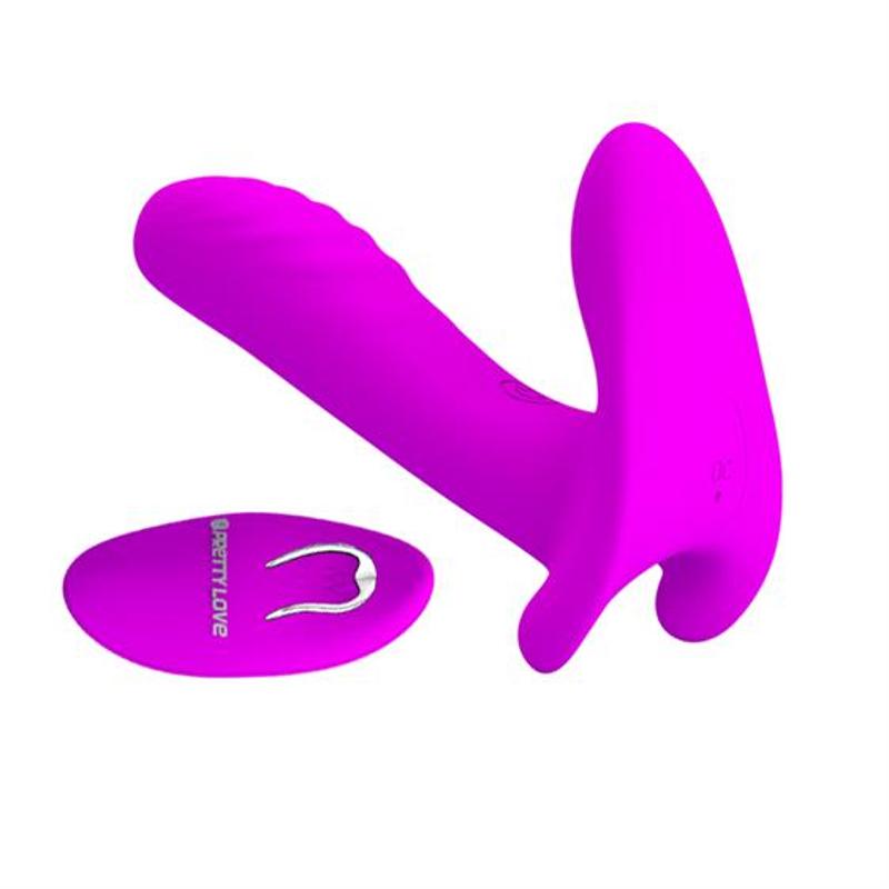 Вібратор - Pretty Love Remote Control Massager Purple