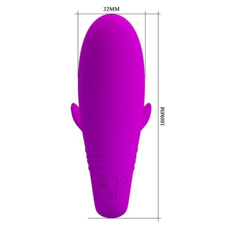 Вібратор - Pretty Love Jayleen Stimulator Purple (App)