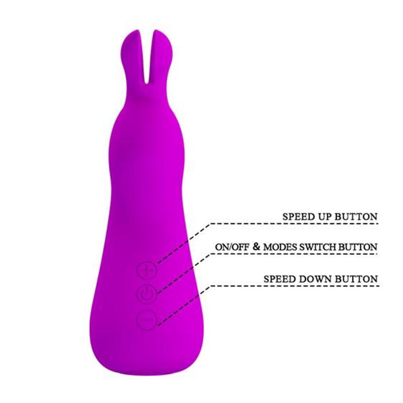 Вібратор - Pretty Love Nakki Massager Purple