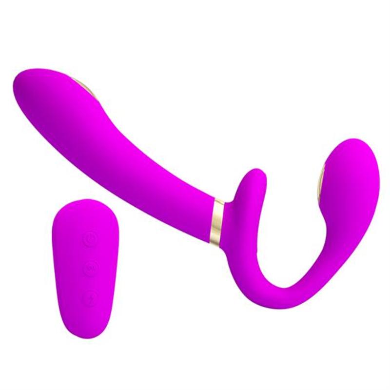 Страпон - Pretty Love Thunderbird Harnessfree Stimulator Purple