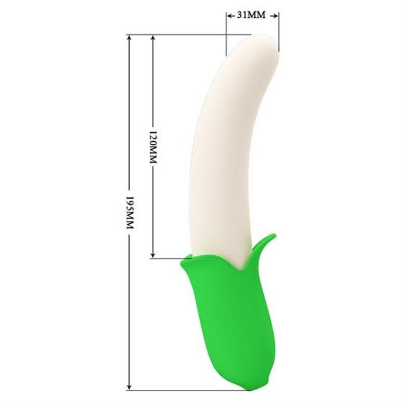 Вібратор - Pretty Love Banana Knight Vibrator