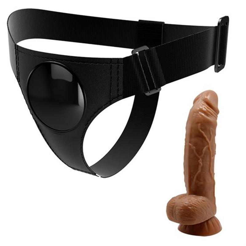 Страпон - Pretty Love Harness Briefs Micheal 7"