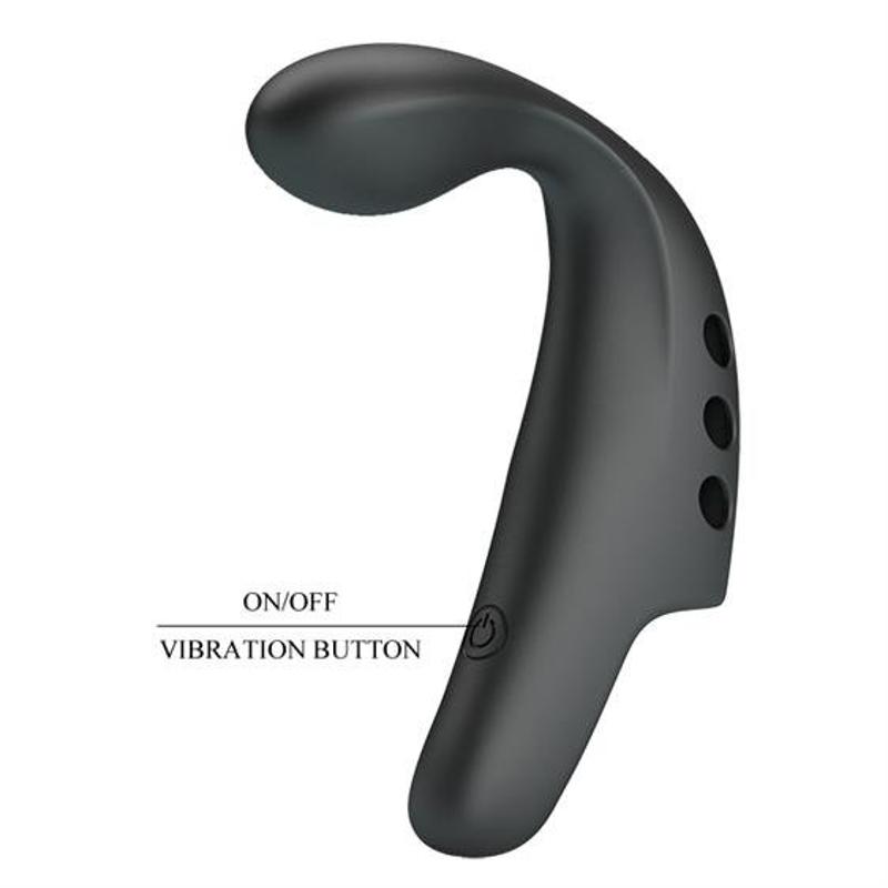 Вібронасадка на палець - Pretty Love Fingering Vibrator Gordon Black