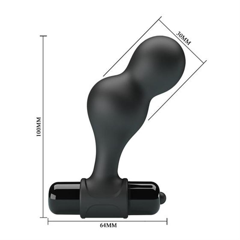 Анальна пробка - Mr.Play Silicone Vibrating Anal Plug