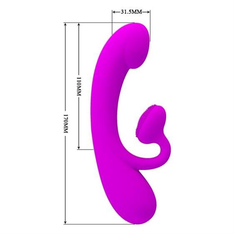 Вібратор - Pretty Love Sincere Vibrator Purple