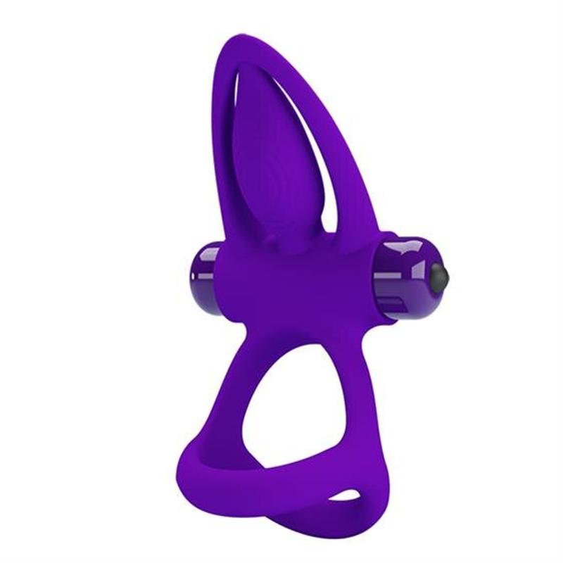 Ерекційне кільце - Pretty Love Vibration Cock Ring Purple
