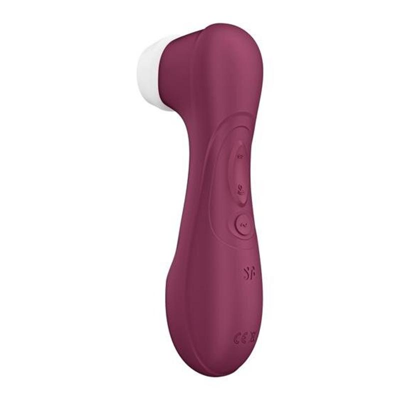 Кліторальний стимулятор - Satisfyer Pro 2 Generation 3 With Liquid Air Wine Red