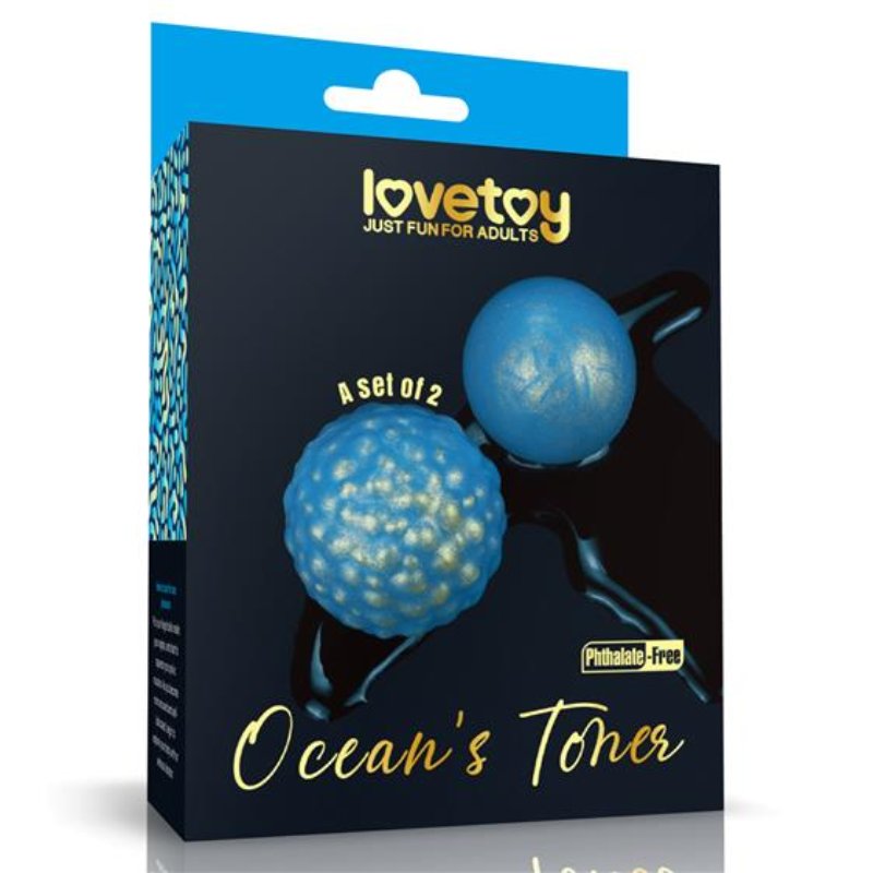 Вагінальні кульки - Ocean's Toner Egg Set - зображення 1