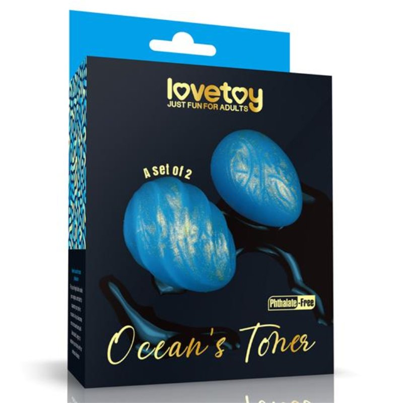 Вагінальні кульки - Ocean's Toner Egg Set II - зображення 1