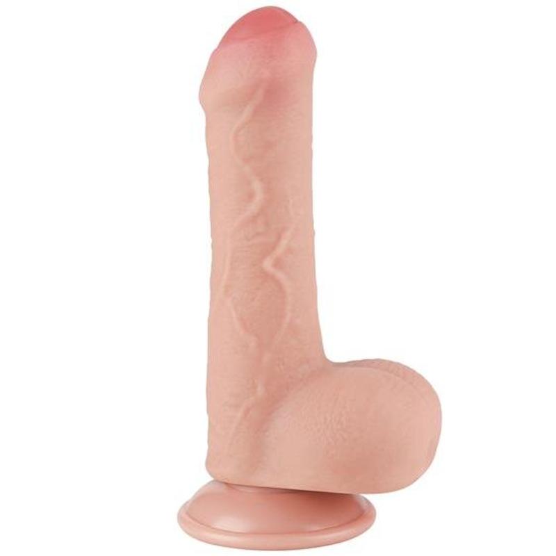 Фалоімітатор - Sliding-Skin Dual Layer Dong 7" Flesh