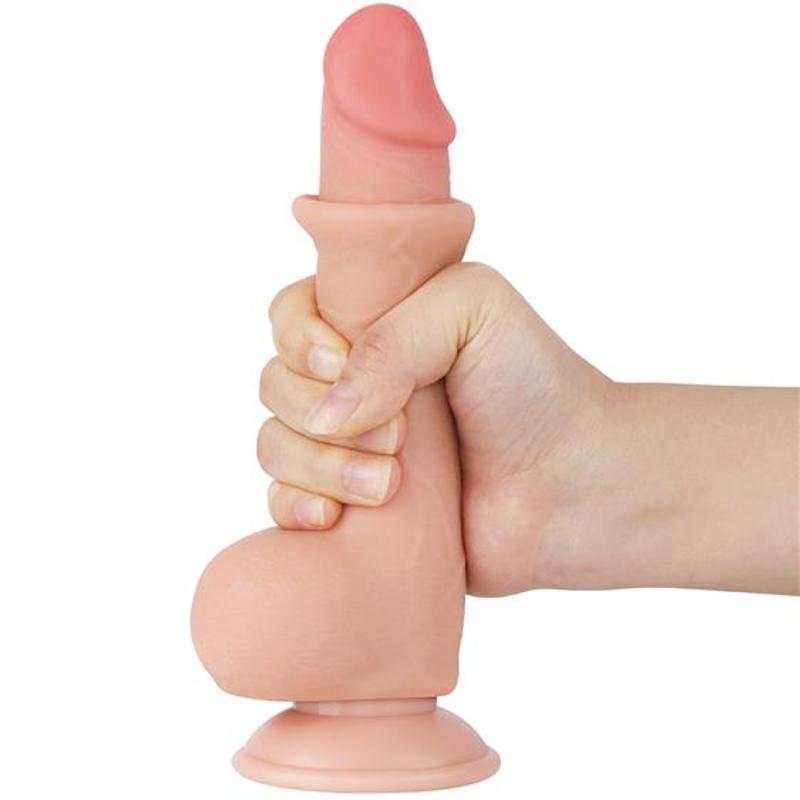 Фалоімітатор - Sliding-Skin Dual Layer Dong 7.5" Flesh #2