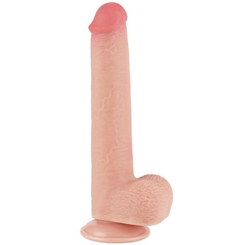 Фалоімітатор - Sliding-Skin Dual Layer Dong 9" Flesh